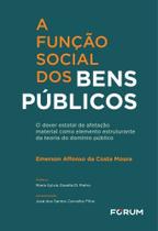 A função social dos bens públicos: o dever estatal de afetação material como elemento estruturante da teoria do domínio público A função social dos bens públicos: o dever estatal de afetação material como elemento estruturante da teoria do domínio público