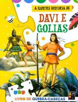 A ilustre história de davi e golias livro de quebra-cabeça - PÉ DA LETRA