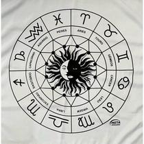 A Legítima Toalha Zodiaco P Jogos Cartas 70x70cm Branca