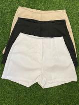 A-Lows A&L Kit 03 SHORTS Z Alfaiataria Com Zíper Lateral ((( Cor Preto Bege Branca um de cada )))