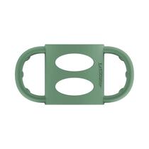 A mamadeira de silicone suporta Dr. Brown's Milestones 4m+ Green