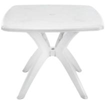 A Mesa Desmontável Quartzo Branca 92x92cm A Mesa Desmontável Quartzo Branca 92x92cm