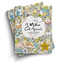 A Million Cute Animals: Animais Adoráveis para Colorir