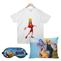 A Nova Onda do Imperador Camisa, Almofada e Máscara de dormir