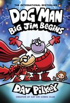 A novela gráfica Scholastic Dog Man Big Jim começa 13
