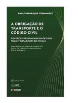 A obrigação de transporte e o código civil - 2024