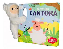 A ovelha cantora - livro com pelucia - PE DA LETRA