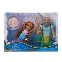 A Pequena Sereia Disney Set Petite Ariel e Rei Tritão 3903 Sunny