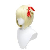 A peruca de cosplay Lycoris recua o cabelo sintético de Nishikigis Chisatos A peruca de cosplay Lycoris recua o cabelo sintético de Nishikigis Chisatos