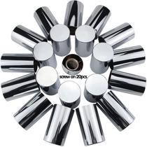 A porca cobre o fio IbroPrat de 33 mm em ABS cromado, 20 unidades