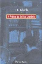 A prática da crítica literária - Martins Fontes - selo Martins A prática da crítica literária - Martins Fontes - selo Martins