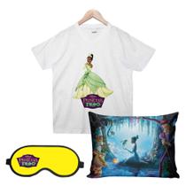 A Princesa e o Sapo Camisa, Almofada e Máscara de dormir A Princesa e o Sapo Camisa, Almofada e Máscara de dormir