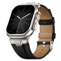A pulseira de couro Apple Watch Suitisbest Ultra 49 mm a 42 mm