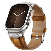 A pulseira de couro Apple Watch Suitisbest Ultra 49 mm a 42 mm