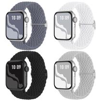 A pulseira de relógio Suitisbest trançada e elástica Solo Loop Nylon A pulseira de relógio Suitisbest trançada e elástica Solo Loop Nylon