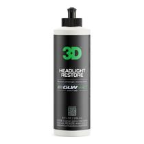 A série Headlight Restore 3D GLW remove o embotamento de 240 mL