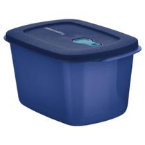 A Tupperware Cristalwave Retangular Geração II 2,3 Litros Azul