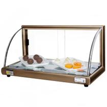 A-VF62 - Vitrine fria Alfa 62cm Café com 12 Gelo X - Bivolt - Omega