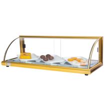 A-VF92 - Vitrine fria Alfa 92cm Dourada com 20 Gelo-X - Bivolt - Omega