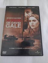 a vida de david gale dvd original lacrado