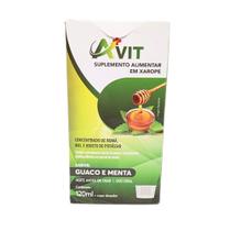 A+Vit Xarope Sabor Guaco e Menta 120ml A+Vit Xarope Sabor Guaco e Menta 120ml