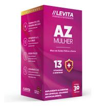 A Z Mulher - Suplemento De Vitaminas E Ácido Fólico 30 Caps Neutro A Z Mulher - Suplemento De Vitaminas E Ácido Fólico 30 Caps Neutro