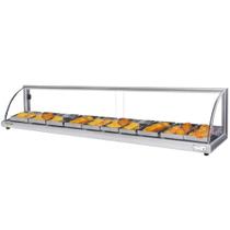 A10 - Estufa Alfa para salgados de 10 bandejas Prata - 220V - Omega A10 - Estufa Alfa para salgados de 10 bandejas Prata - 220V - Omega