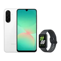 A26 5G (256GB) - Branco + Fit 3 - Grafite - Samsung