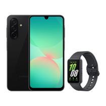 A26 5G (256GB) - Preto + Fit 3 - Grafite - Samsung