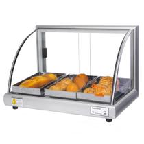 A3 - Estufa Alfa para salgados de 3 bandejas Prata - 220V - Omega