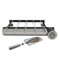 A3 Grill Ajustável Black - Motor Giratório para 5 Espetos + Espeto Grelha A3 Grill Ajustável Black - Motor Giratório para 5 Espetos + Espeto Grelha