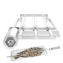A3 Grill Ajustável - Motor Giratório para 3 Espetos + Espeto Grelha A3 Grill Ajustável - Motor Giratório para 3 Espetos + Espeto Grelha