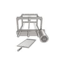 A3 Grill Tradicional - Motor Giratório para 3 Espetos + Grelha Moeda A3 Grill Tradicional - Motor Giratório para 3 Espetos + Grelha Moeda