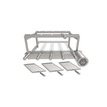 A3 Grill Tradicional - Motor Giratório para 5 Espetos + 3 Grelhas Moedas A3 Grill Tradicional - Motor Giratório para 5 Espetos + 3 Grelhas Moedas