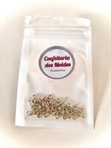 A4 kit 50 pçs Mini pitão rosqueável para artesanato prata A4 kit 50 pçs Mini pitão rosqueável para artesanato prata