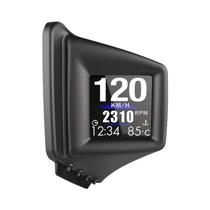 A401 HUD OBD2 GPS Computador De Bordo Automotivo Tacômetro Pressão Do Óleo Turbo RPM Temperatura Da