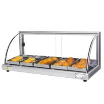 A5 - Estufa Alfa para salgados de 5 bandejas Prata - 127V - Omega A5 - Estufa Alfa para salgados de 5 bandejas Prata - 127V - Omega