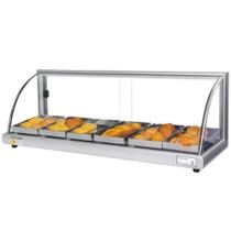 A6 - Estufa Alfa para salgados de 6 bandejas Prata - 127V - Omega A6 - Estufa Alfa para salgados de 6 bandejas Prata - 127V - Omega