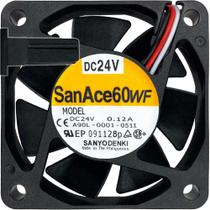 A90L-0001-0511 Sanyo 24V 0.12A 2.88W 3L 3P 60X60X15 Fanuc