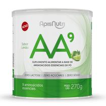 Aa9 Aminoácidos Essenciais Apisnutri 270G Limão