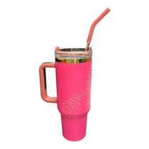 AAA Térmica Garrafa Copo Boneca 1200ml Inox Com Tampa e Canudo de Metal