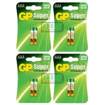 AAAA MINI 1,5V GP / KIT 8 Pilhas - GP Batteries