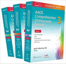 Aaos comprehensive orthopaedic review 3 3 vols - LIPPINCOTT/WOLTERS KLUWER HEALTH