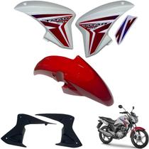Aba (Asa) Tanque Cg Titan 150 Modelo 2014 / 2015 + Par de Complementos Paralama Dianteiro