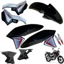 Aba (Asa) Tanque Cg Titan 160 2016 até 2021 + Tampa Lateral Paralama Dianteiro Aba (Asa) Tanque Cg Titan 160 2016 até 2021 + Tampa Lateral Paralama Dianteiro