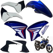 Aba (asa) Tanque Cg Titan 160 Modelo 2014 / 2015 + Tampa Lateral Paralama Dianteiro