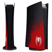 Aba carcaça p s 5 spider-man preta faceplate - GENCHIN