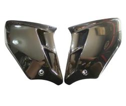 Aba do tanque honda cbx250 twister 2006 preta s/faixa par
