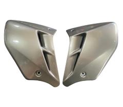 Aba do tanque honda cbx250 twister 2008 prata s/faixa par