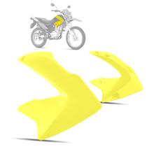 Aba Do Tanque Moto Honda Nxr Bros 150 2009 à 2012 Cromo Forte